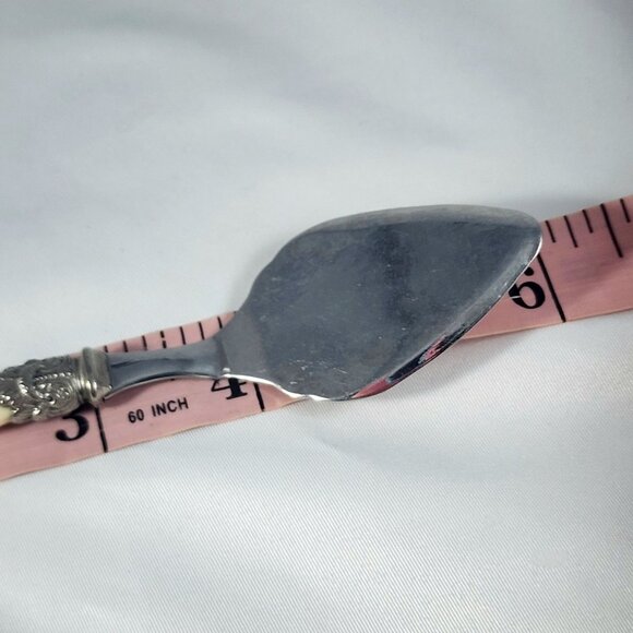 Vintage Napoleon Italy Pie Pastry Cake Server Knife Inox Silver Stainless Tool - Picture 6 of 6